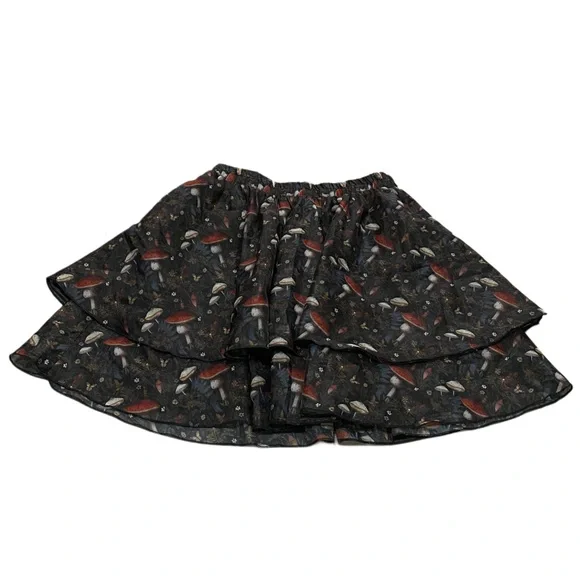 Disturbia Amanita Organza Puff Mini Skirt 6 - Picture 3 of 8